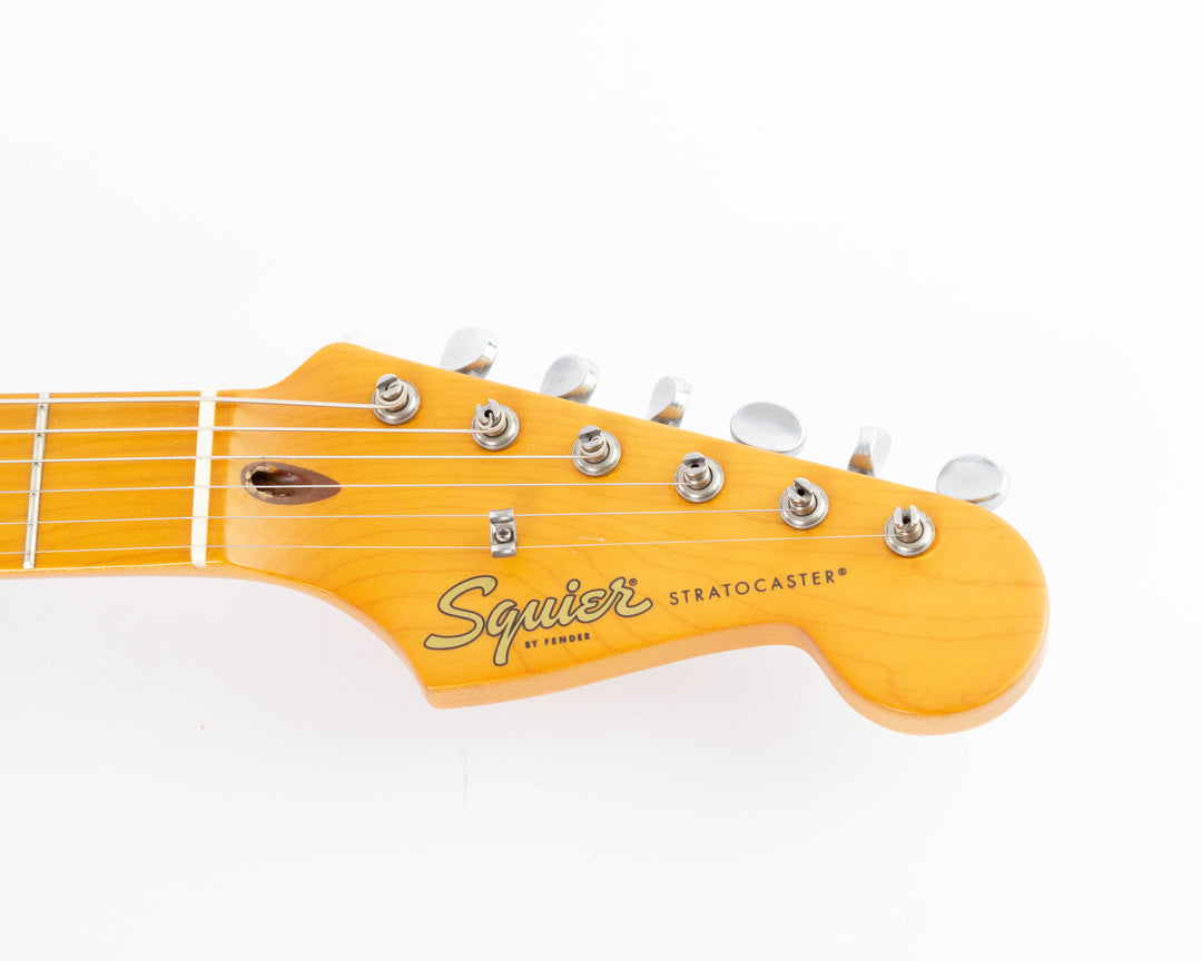 Squier 40th Anniversary Vintage Edition Stratocaster 2022 Satin Wide 2-Colour Sunburst