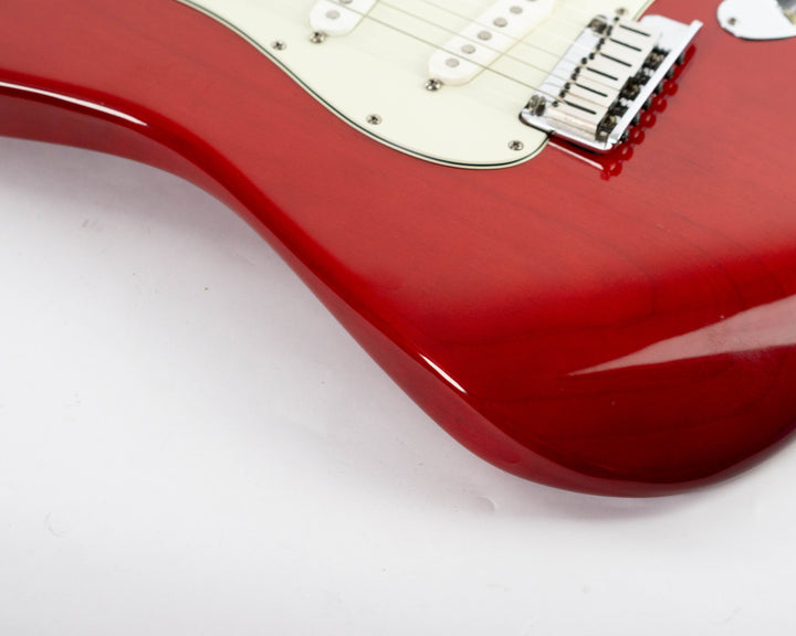 Fender American Deluxe Stratocaster 2008 Trans Red