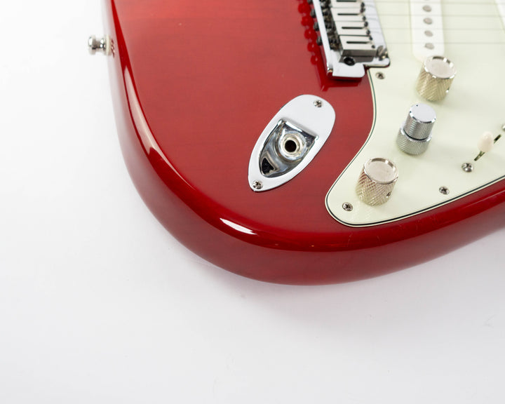 Fender American Deluxe Stratocaster 2008 Trans Red