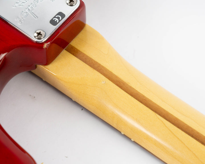 Fender American Deluxe Stratocaster 2008 Trans Red