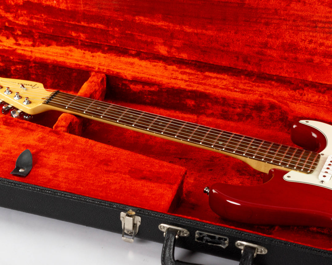 Fender American Deluxe Stratocaster 2008 Trans Red