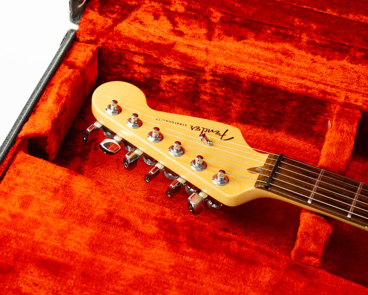 Fender American Deluxe Stratocaster 2008 Trans Red