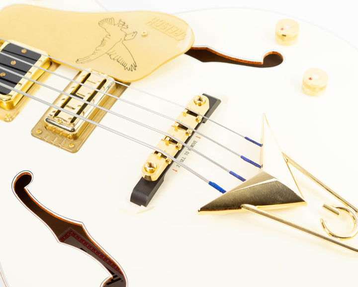 Gretsch G6136B-TP Tom Petersson Signature Falcon Bass 2022 White
