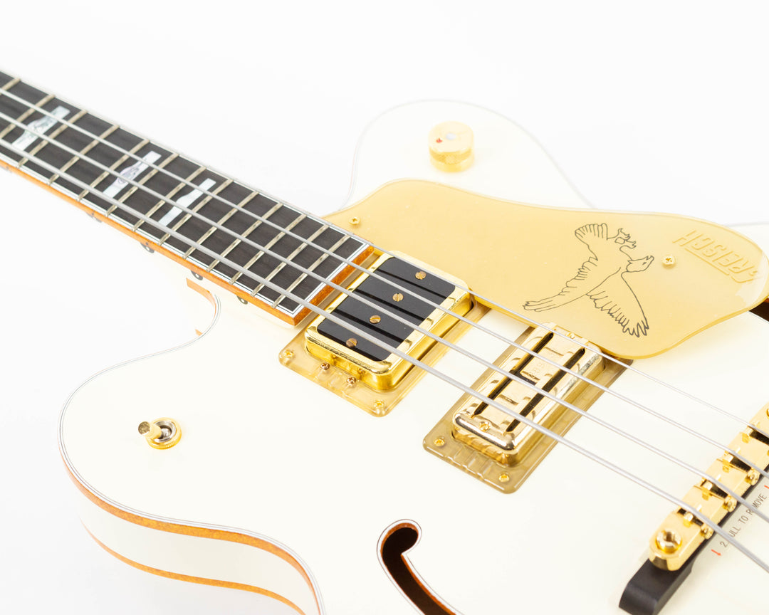 Gretsch G6136B-TP Tom Petersson Signature Falcon Bass 2022 White