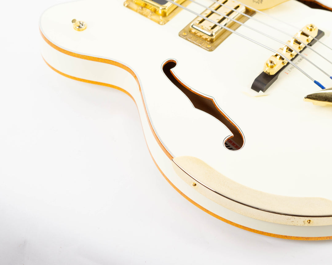 Gretsch G6136B-TP Tom Petersson Signature Falcon Bass 2022 White