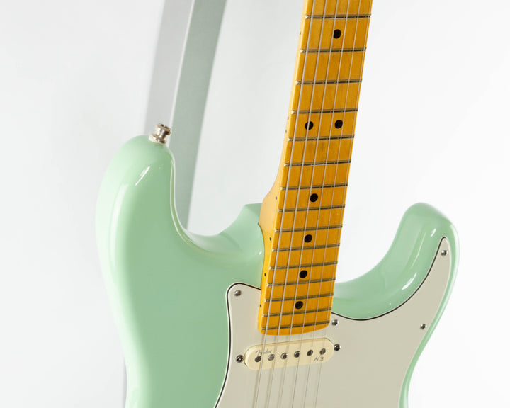 Fender American Deluxe Stratocaster V-Neck 2015 Surf Green