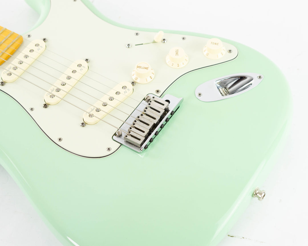 Fender American Deluxe Stratocaster V-Neck 2015 Surf Green