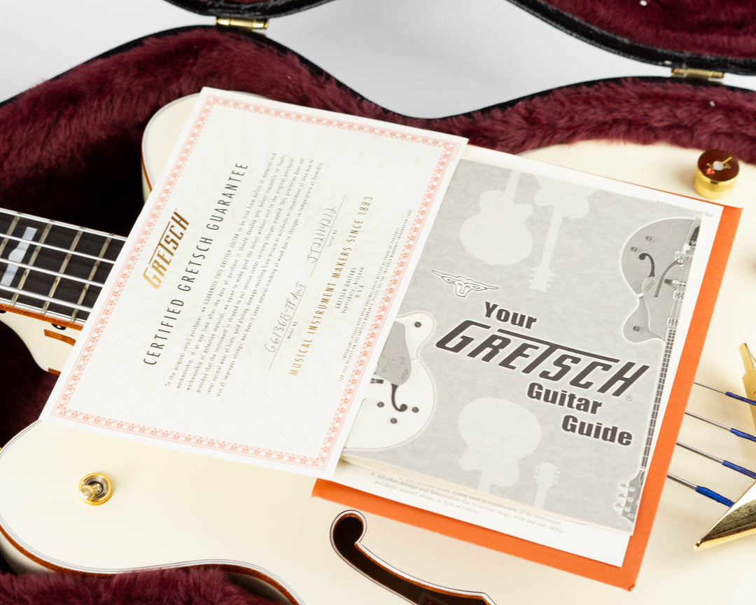 Gretsch G6136B-TP Tom Petersson Signature Falcon Bass 2022 White