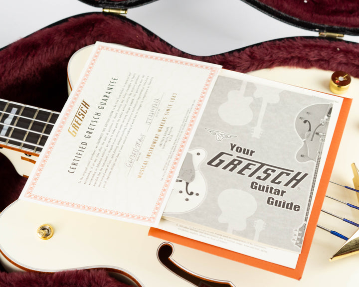 Gretsch G6136B-TP Tom Petersson Signature Falcon Bass 2022 White