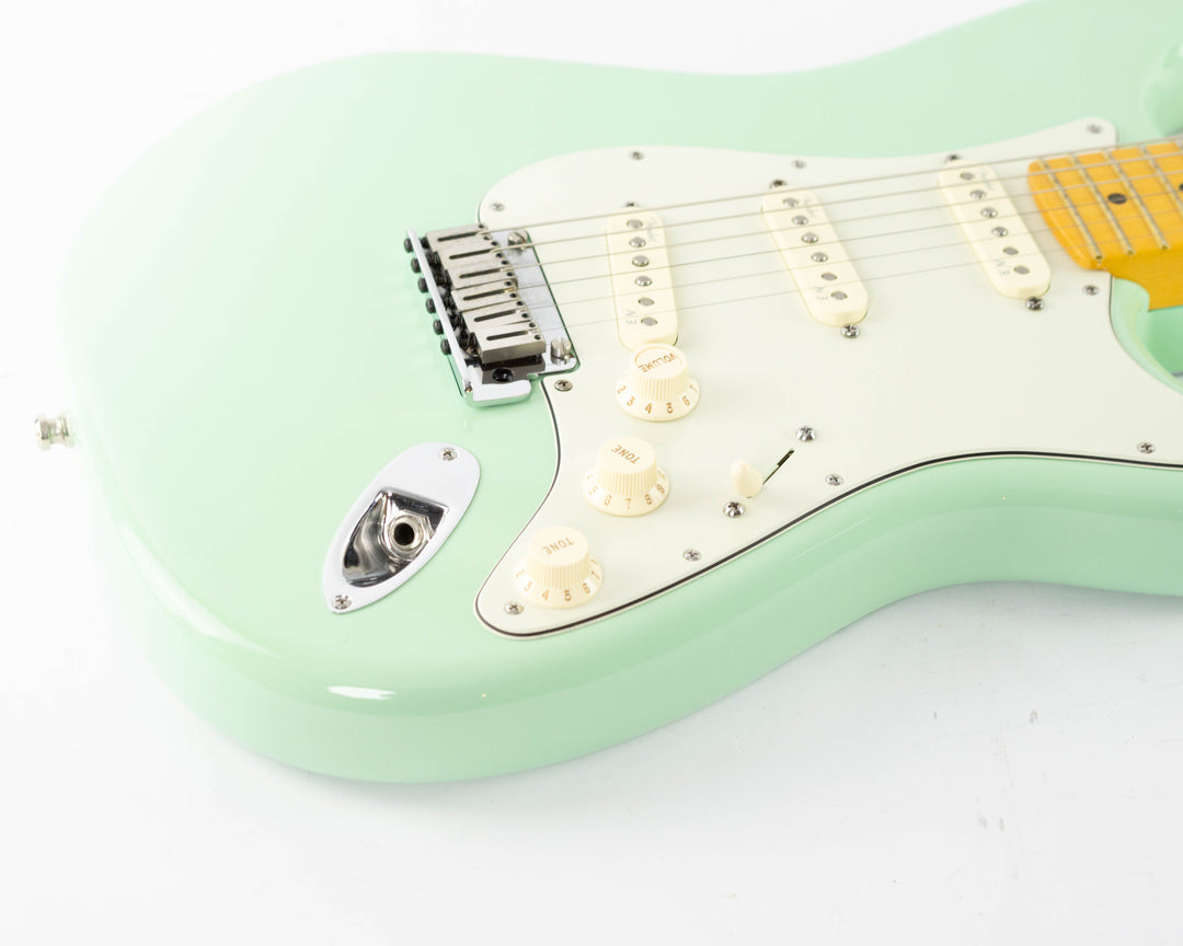 Fender American Deluxe Stratocaster V-Neck 2015 Surf Green