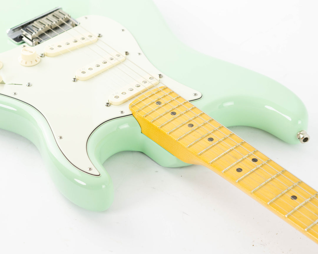 Fender American Deluxe Stratocaster V-Neck 2015 Surf Green