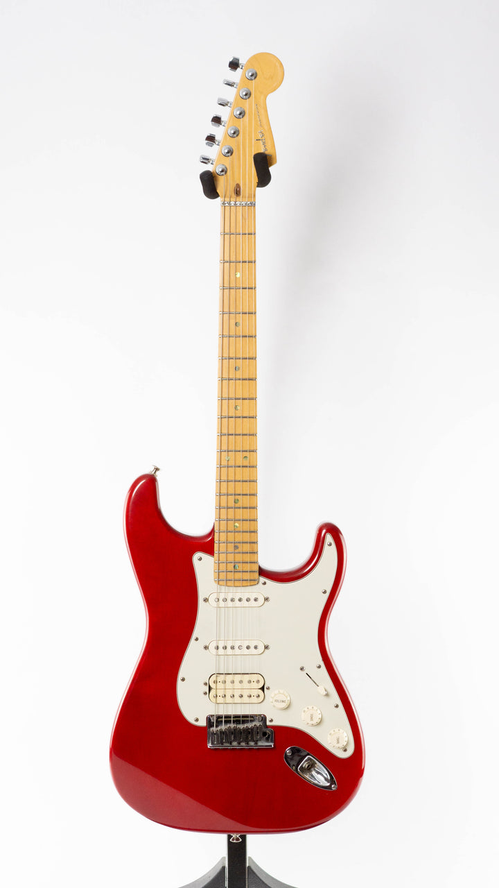 Fender American Deluxe Fat Stratocaster HSS 2000 Crimson Transparent