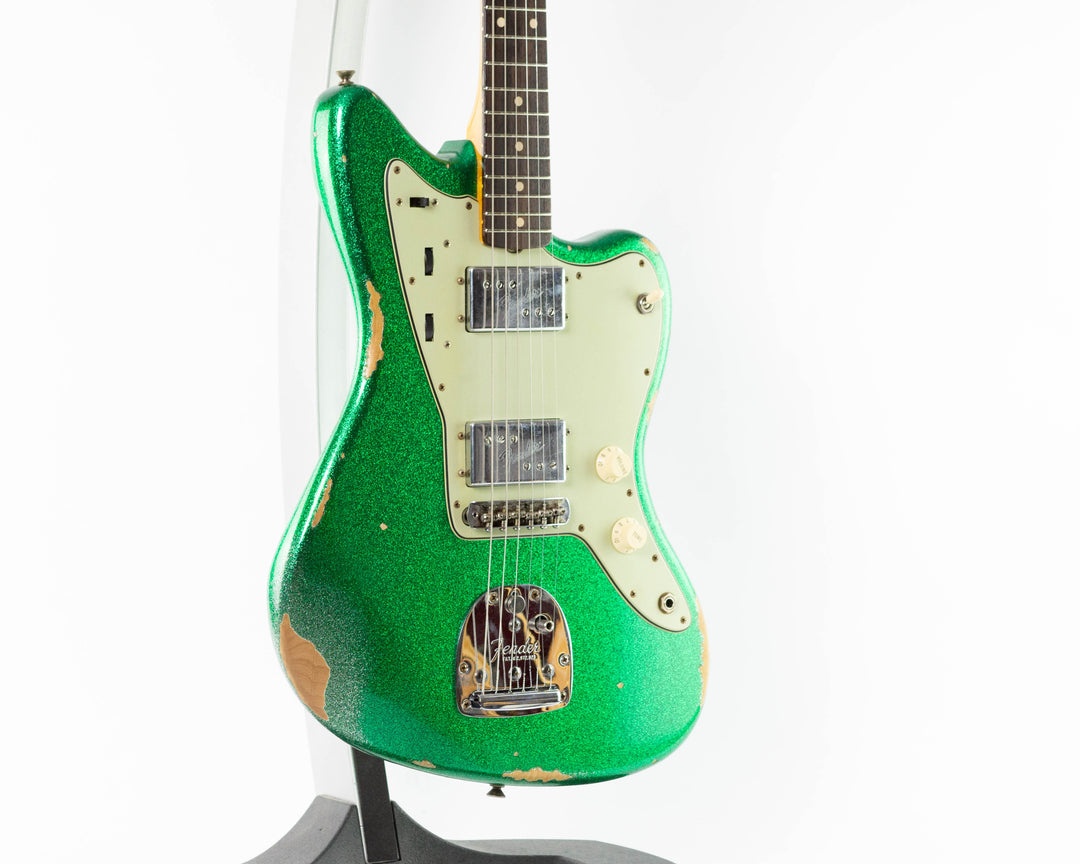 Fender Custom Shop '61 Jazzmaster Heavy Relic 2023 Candy Green Sparkle