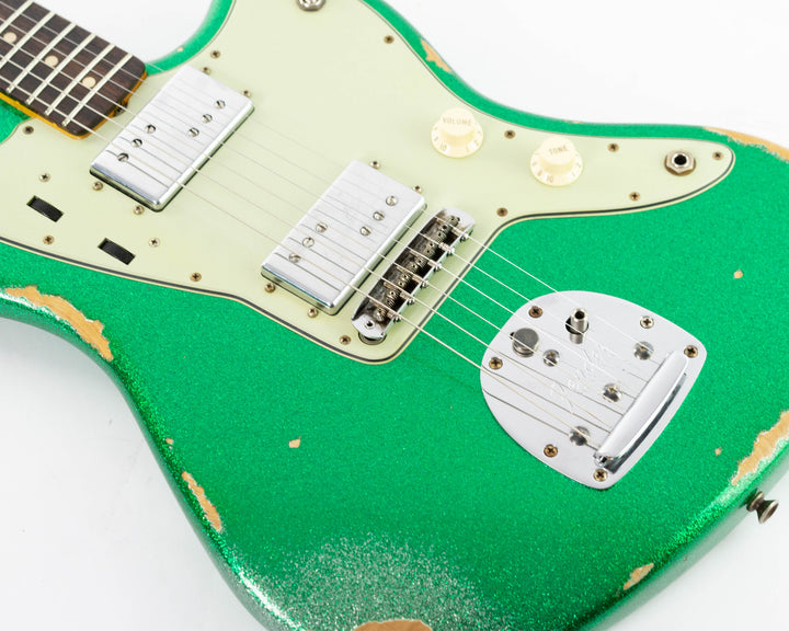 Fender Custom Shop '61 Jazzmaster Heavy Relic 2023 Candy Green Sparkle